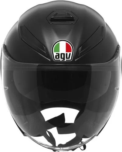 AGV Open Face Helmet K5 Evo Mono - matt black