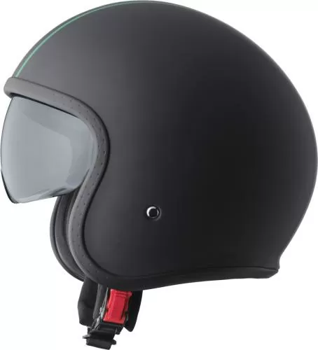 gms Ride in Italy open face helmet - black-red-white-green italy