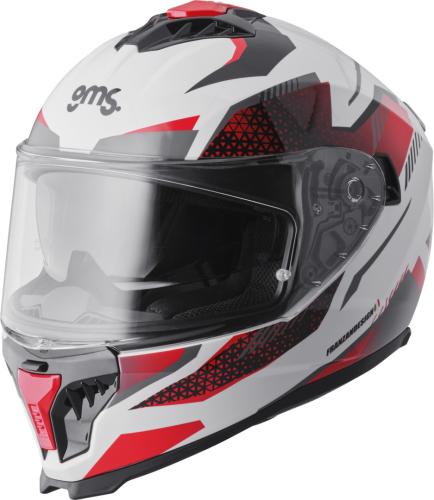 Preview: gms Integralhem Gelero - weiss-rot-grau