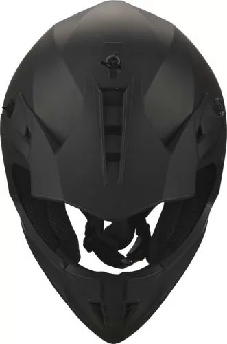 gms Motocrosshelm Fortis - schwarz-matt