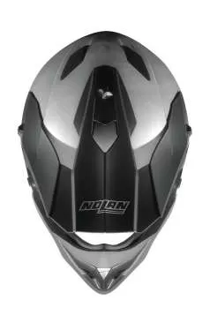 Nolan N53 Smart #16 Motocross Helm- chrom