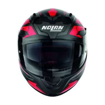 Nolan N60-6 Anchor #22 Full Face Helmet - black matt-red