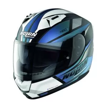 Nolan N60-6 Downshift #39 Full Face Helmet - blue matt-white