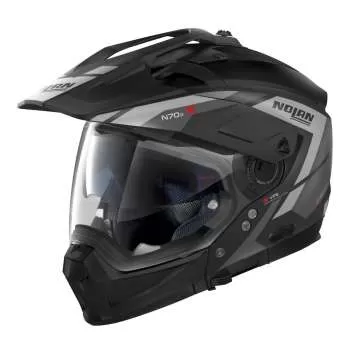 Nolan N70-2 X Grandes Alpes N-Com #21 Multifunctional Helmet - black matt-red