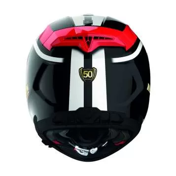 Nolan N80-8 50 Anniversary #26 Full Face Helmet - black-white-red