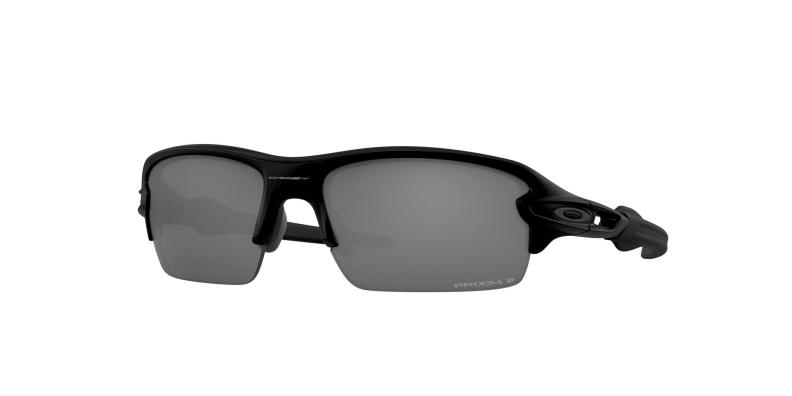 Preview: Oakley Kinder Sonnenbrille Flak XS - matte black, prizm black polarized