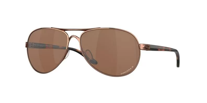Oakley Sunglass Feedback - rose gold, prizm tungsten polarized