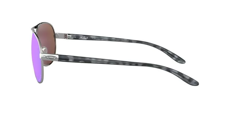 Oakley Sunglass Feedback - polished chrome, prizm sapphr irid polar