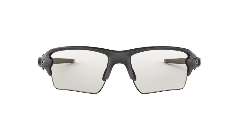 Preview: Oakley Sonnenbrille Flak 2.0 Xl - steel, clear 50% black irid photo