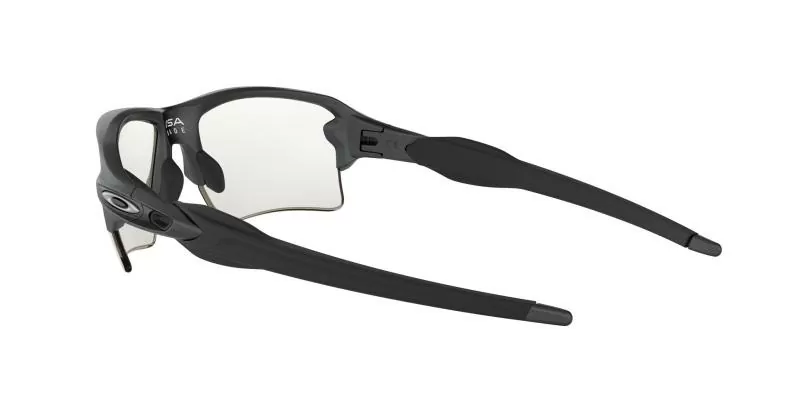 Oakley Sonnenbrille Flak 2.0 Xl - steel, clear 50% black irid photo