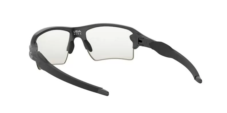 Oakley Sonnenbrille Flak 2.0 Xl - steel, clear 50% black irid photo