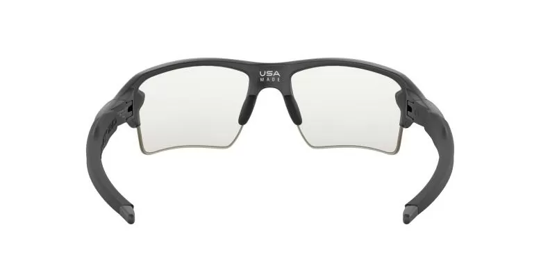 Oakley Sonnenbrille Flak 2.0 Xl - steel, clear 50% black irid photo