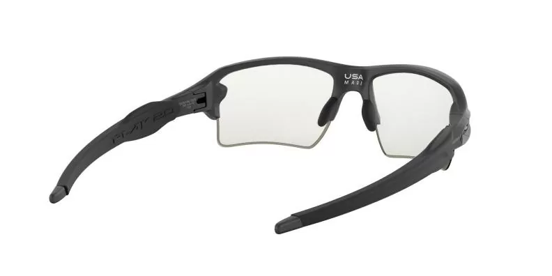 Oakley Sonnenbrille Flak 2.0 Xl - steel, clear 50% black irid photo