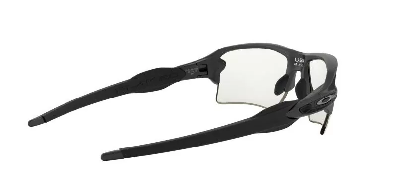 Oakley Sonnenbrille Flak 2.0 Xl - steel, clear 50% black irid photo