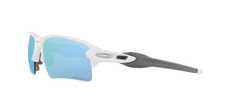 Preview: Oakley Sonnenbrille Flak 2.0 Xl - polished white, prizm deep h2o polarized