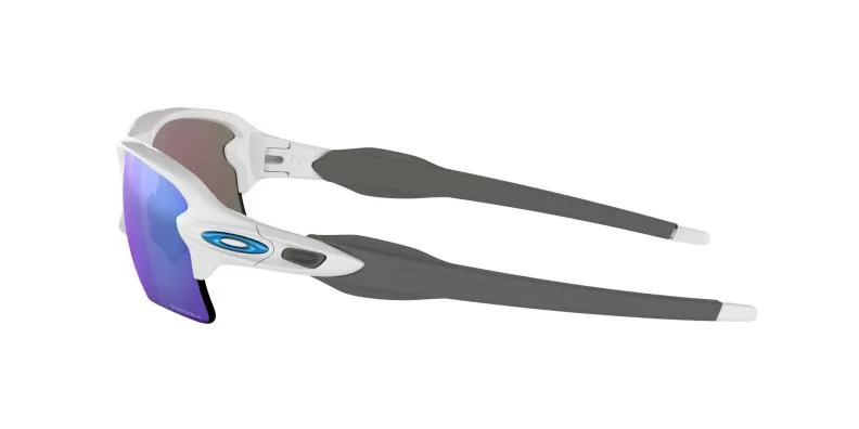 Oakley Sonnenbrille Flak 2.0 Xl - polished white, prizm sapphire