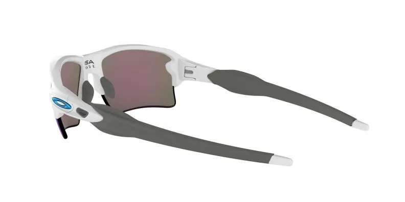 Oakley Sonnenbrille Flak 2.0 Xl - polished white, prizm sapphire