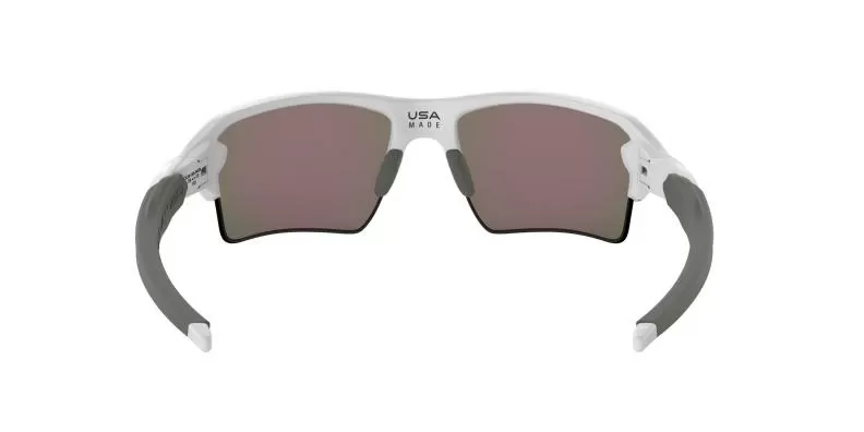 Oakley Sonnenbrille Flak 2.0 Xl - polished white, prizm sapphire