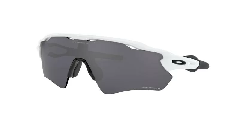 Oakley Sunglass Radar Ev Path - polished white, prizm black polarized