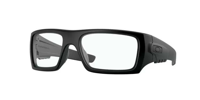 Oakley Sunglass Si Ballistic Det Cord - matte black, clear