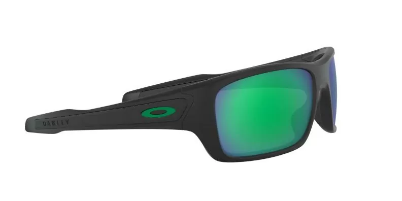 Oakley Sonnenbrille Turbine - matte black, prizm jade polarized