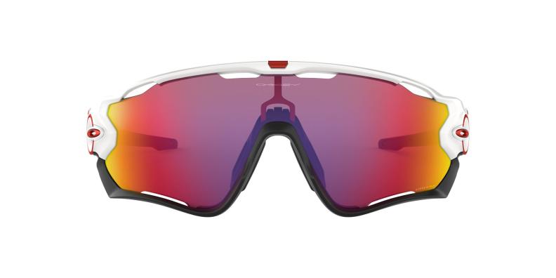 Preview: Oakley Sonnenbrille Jawbreaker - polished white, prizm road