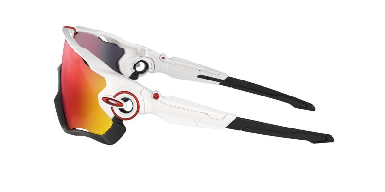 Oakley Sunglass Jawbreaker - polished white, prizm road