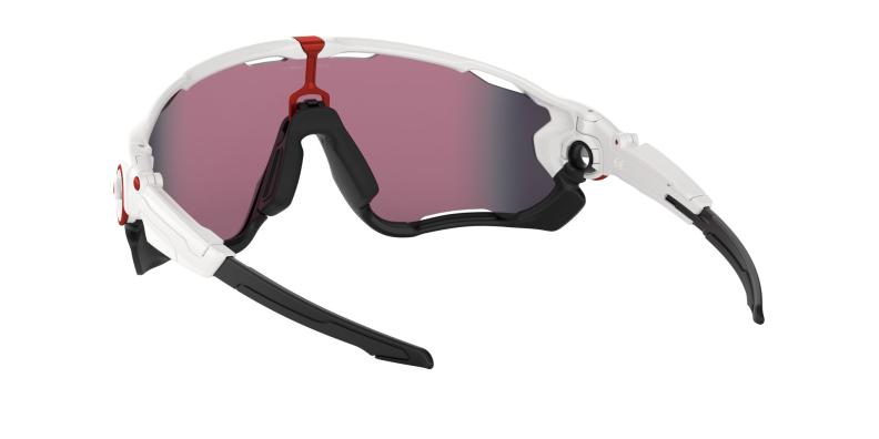 Oakley Sunglass Jawbreaker - polished white, prizm road