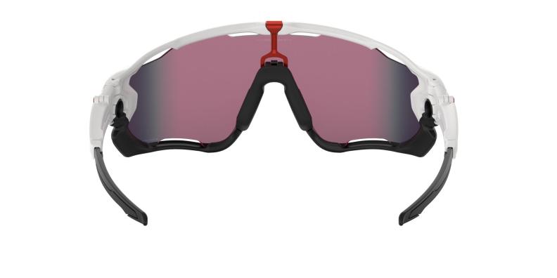 Oakley Sunglass Jawbreaker - polished white, prizm road