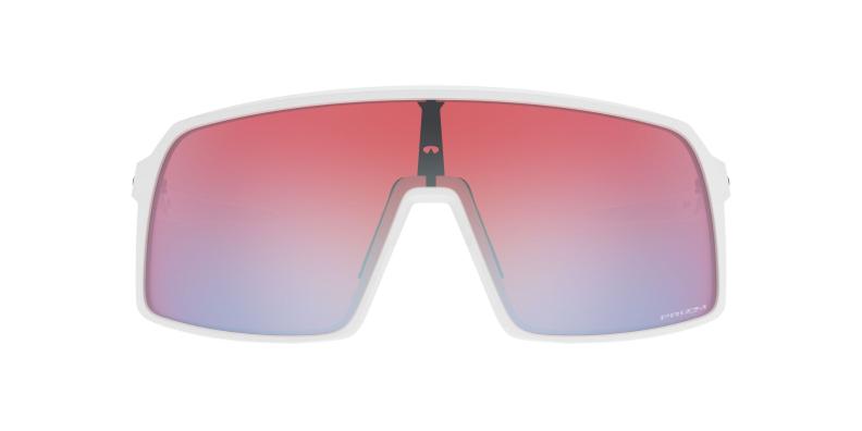 Preview: Oakley Sonnenbrille Sutro - polished white, prizm snow sapphire irid