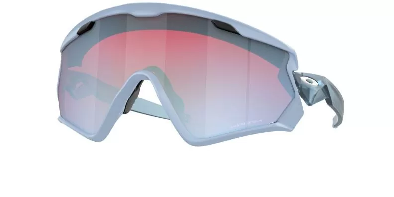 Oakley Sonnenbrille Wind Jacket 2.0 - matte trans stonewash, prizm snow sapphire