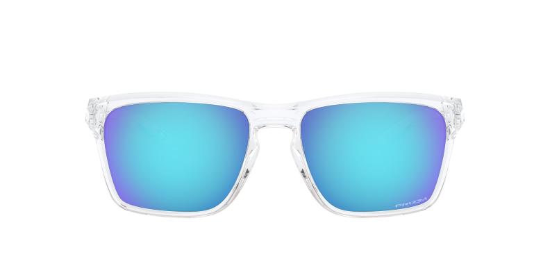 Preview: Oakley Sunglass Sylas Xl - polished clear, prizm sapphire
