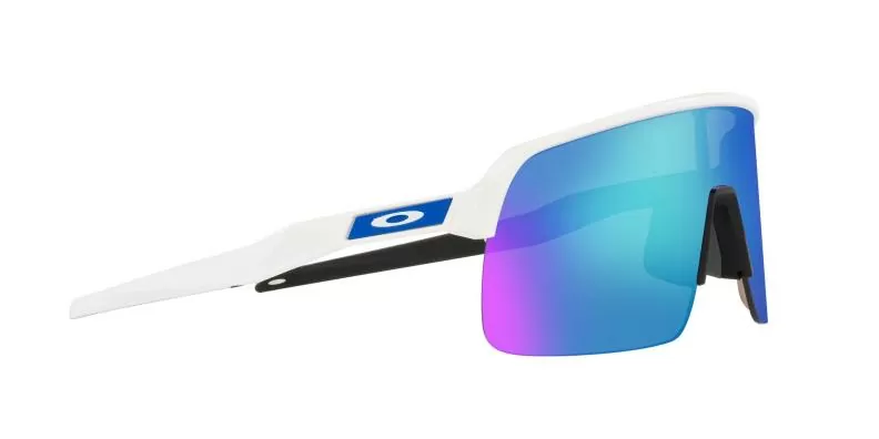 Oakley Sunglass Sutro Lite - matte white, prizm sapphire