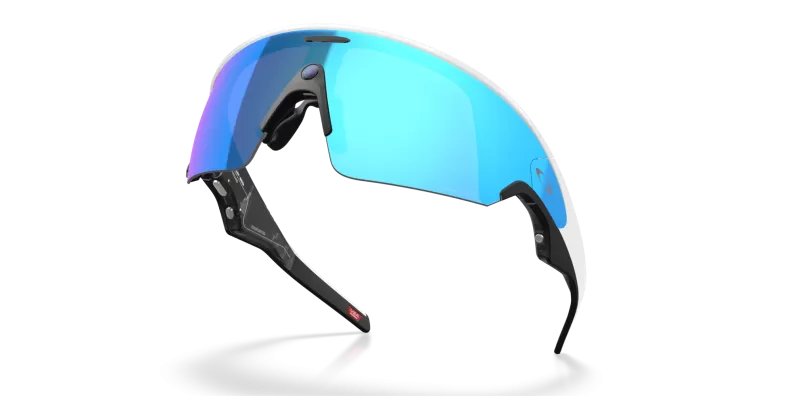 Oakley Vanguard Meta Sonnenbrille - weiss / prizm sapphire
