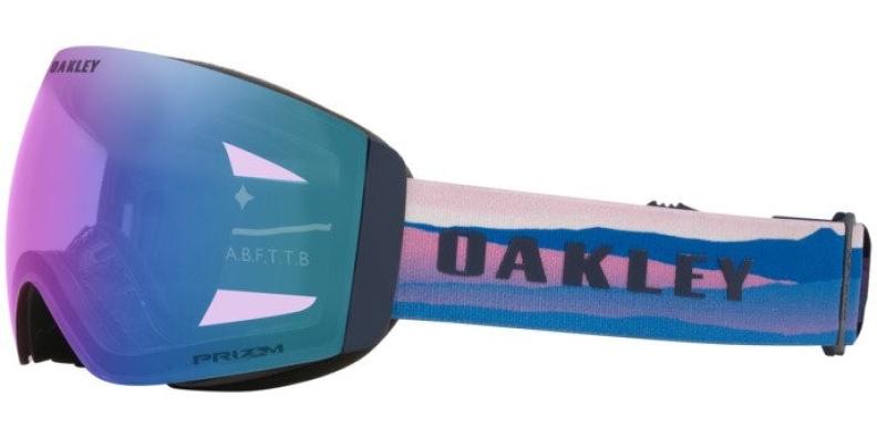 Preview: Oakley Flight Deck Pro M Mikaela Shiffrin - Light Blue, Prizm Sapphire Iridium 