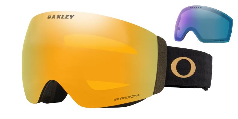 Preview: Oakley Flight Deck Pro M - Metallic black gold, Prizm snow 24k iridium