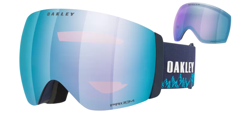 Oakley Flight Deck Pro L Mikaela Shiffrin - Light Blue, Prizm Sapphire Iridium 