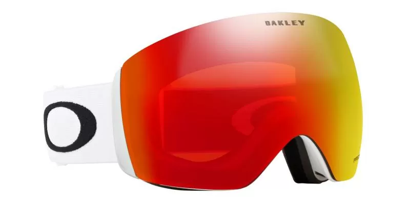 Oakley Flight Deck L 00 - Matte White, Prizm Snow Torch Iridium