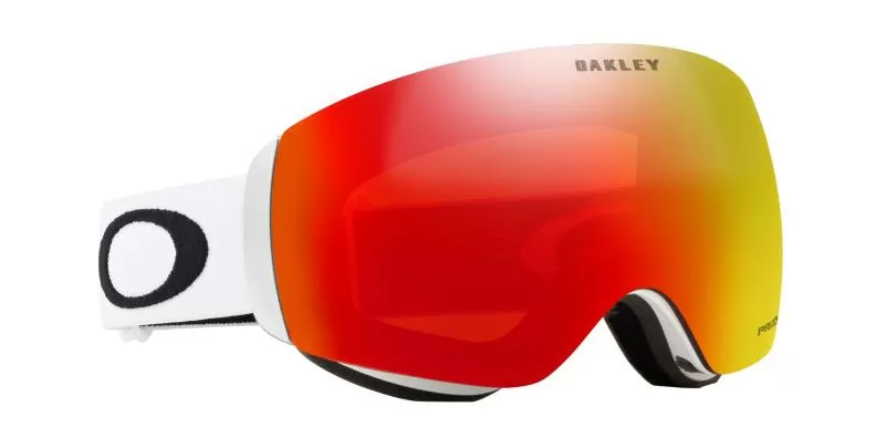 Oakley Flight Deck M 00 - Matte White, Prizm Snow Torch Iridium