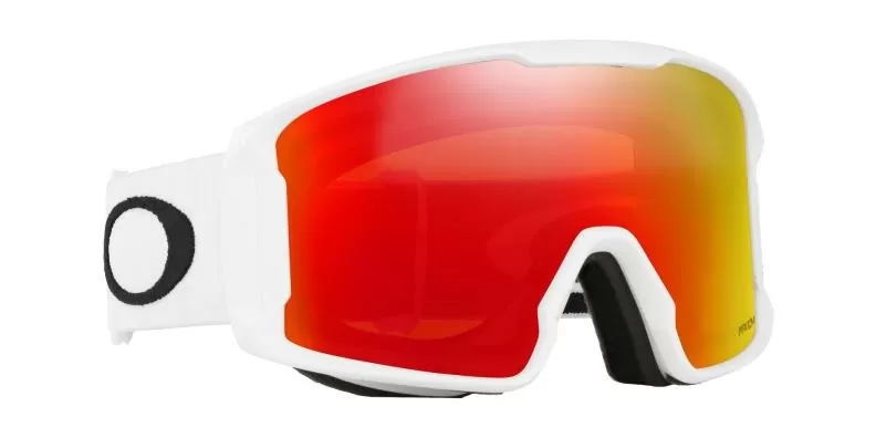 Oakley Line Miner L 01 - Matte White, Prizm Snow Torch Iridium