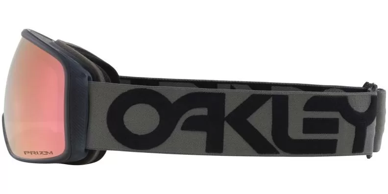 Oakley Flight Tracker L 00 - Matte B1b Forged Iron, Prizm Rose Gold Iridium