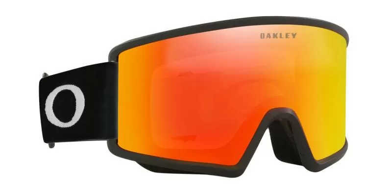 Oakley Target Line L 00 - Matte Black, Fire Iridium