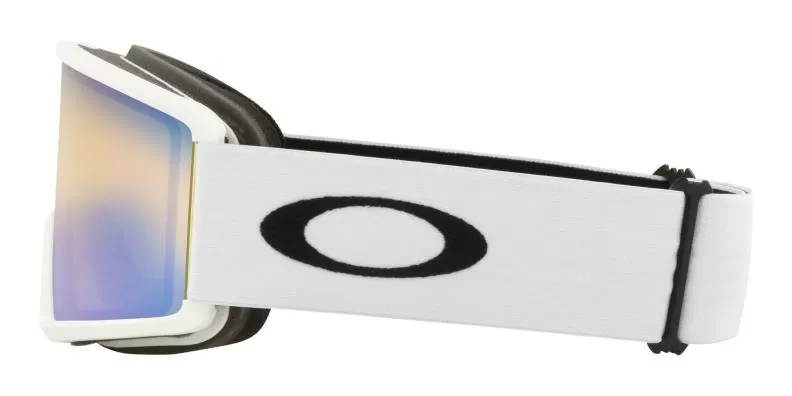 Oakley Target Line L 00 - Matte White, Hi Yellow
