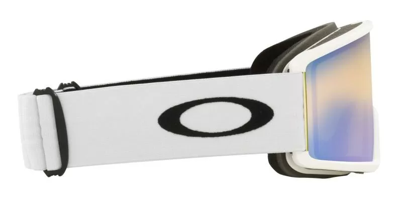 Oakley Target Line L 00 - Matte White, Hi Yellow