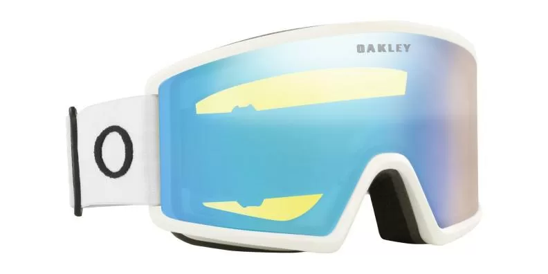 Oakley Target Line L 00 - Matte White, Hi Yellow