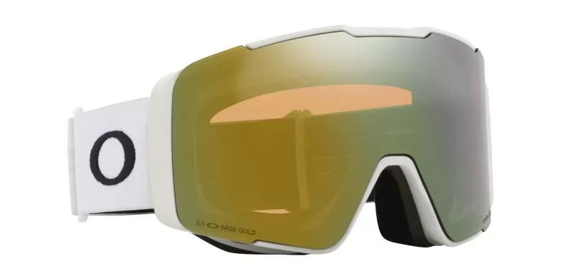 Oakley Line Miner Pro L 00 - Matte White, Prizm Sage Gold & Prizm Sapphi