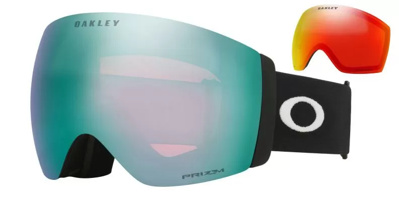 Oakley Flight Deck Pro L 00 - Matte Black, Prizm Sapphire & Prizm Torch