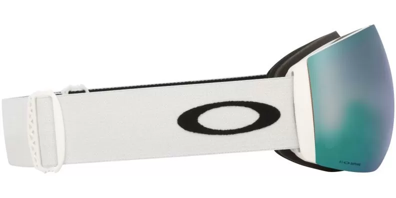Oakley Flight Deck Pro L 00 - Matte White, Prizm Sapphire & Prizm Sage Go
