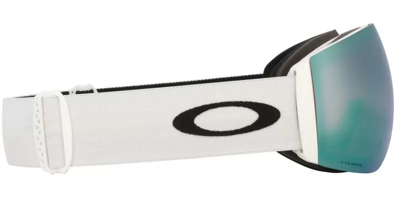 Oakley Flight Deck Pro L 00 - Matte White, Prizm Sapphire & Prizm Iced