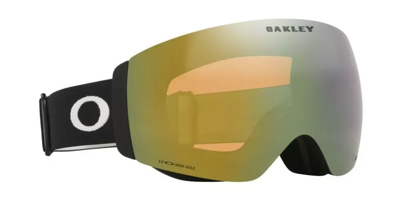 Oakley Flight Deck Pro M 00 - Matte Black, Prizm Sage Gold & Prizm Iced